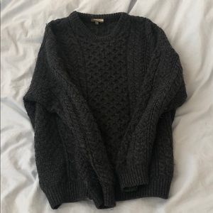 Vintage Aran wool cozy sweater ☁️
